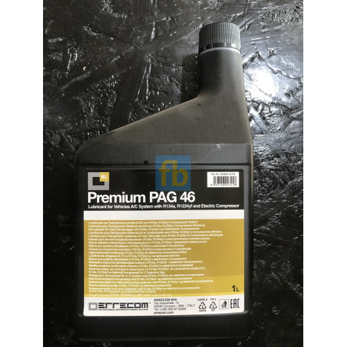 Олива компресора кондиціонера PAG 46 Errecom Premium R134a R1234yf