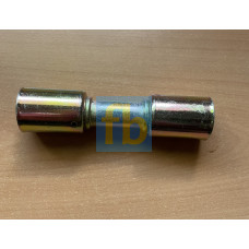 Фітінг #12 (16мм) З'єднувальний Прямий Сталь