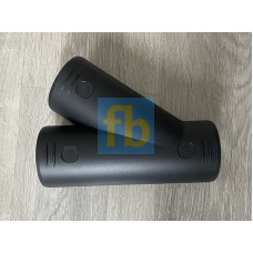 Трійник автономного обігрівача під гофру 75 мм