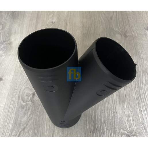 Трійник автономного обігрівача під гофру 75 мм