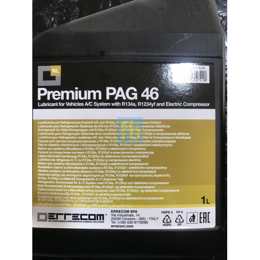 Олива компресора кондиціонера PAG 46 Errecom Premium R134a R1234yf
