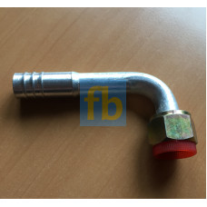 Фітінг Алюмінієвий кутовий №12 гайка 7/8