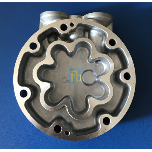 Задня кришка компресора SD7V16 моделі Sanden 1141