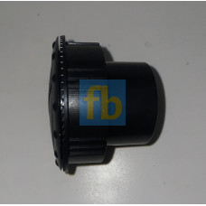 Дифлектор поворотний круглий під гофру діаметром 46мм