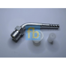 Фітинг Алюмінієвий №10 45º зворотний