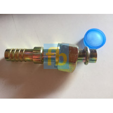 Фітинг кондиціонера сталевий №12 прямий