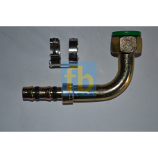 Фітинг сталевий 90º №10 Air-o-Crimp 