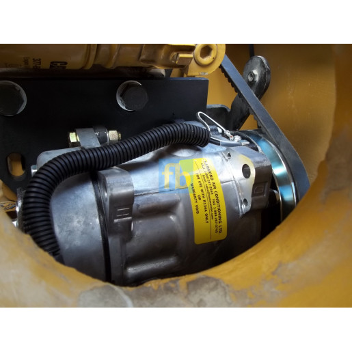 Установка кондиціонера на спецтехніку ATHEY