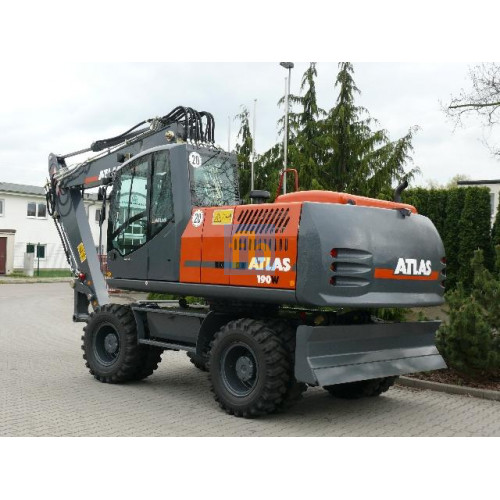 Установка кондиціонера на спецтехніку ATLAS