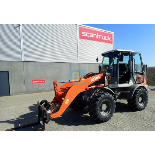 Установка кондиціонера на спецтехніку ATLAS