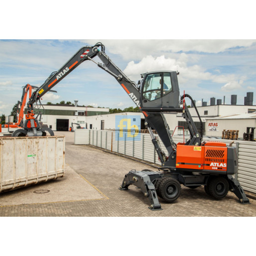 Установка кондиціонера на спецтехніку ATLAS