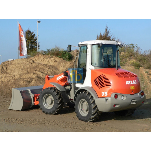 Установка кондиціонера на спецтехніку ATLAS