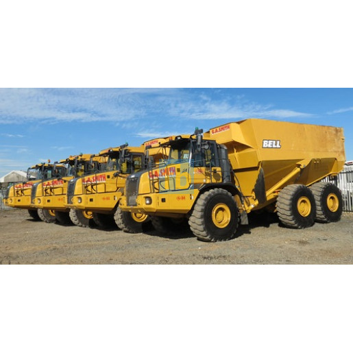 Установка кондиціонера на спецтехніку BELL