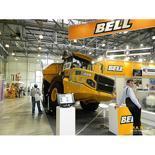 Установка кондиціонера на спецтехніку BELL