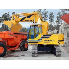 Установка кондиціонера на спецтехніку BROYT