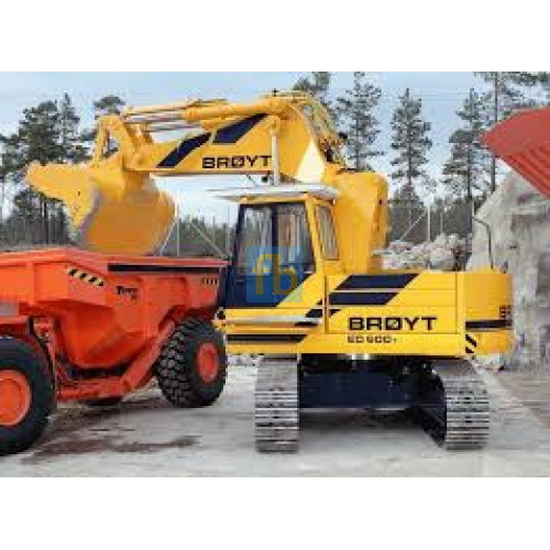 Установка кондиціонера на спецтехніку BROYT